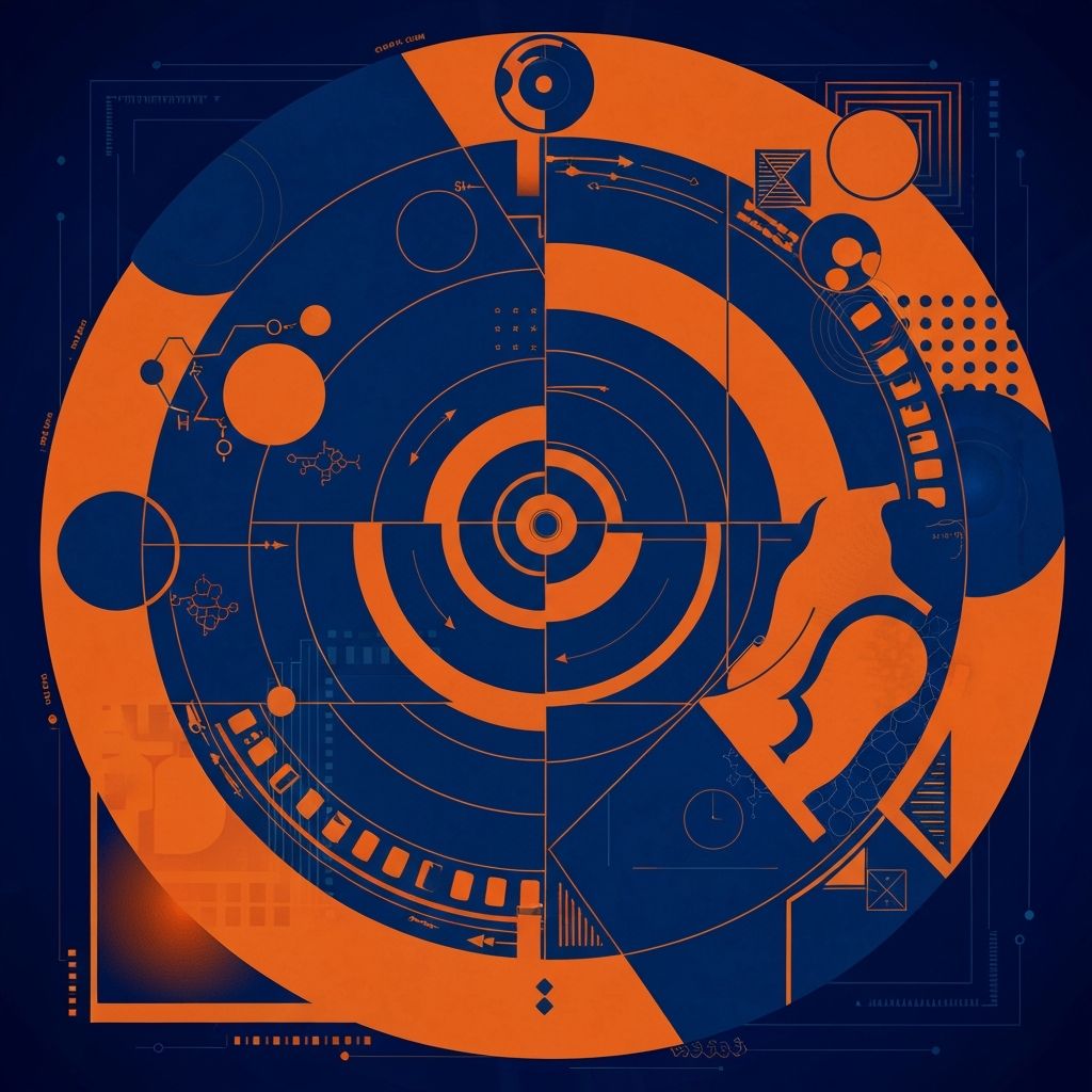 Abstract representation of metabolic processes